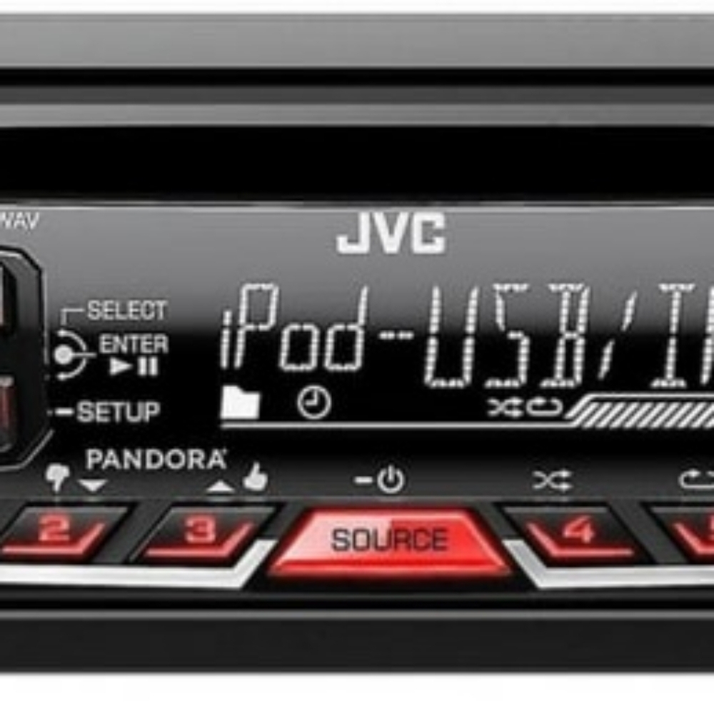 (Used) JVC KD-SR61 radio stereo USB AUX CD player receiver head unit single din
